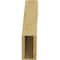 Ekena Millwork 5-inch W x 16-inch D x 22-inch H Carmel Rough Cedar Woodgrain TimberThane Knee Brace, Primed BRCUR05X16X22CARRCPR - alternate 5